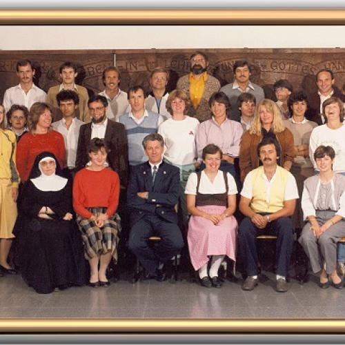 Lehrerfoto 1983/1984